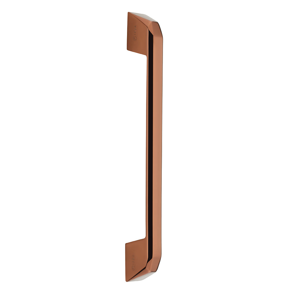 IPSA Raisin 12 inch Glass Door Pull Handle Brass Finish Rose Gold One