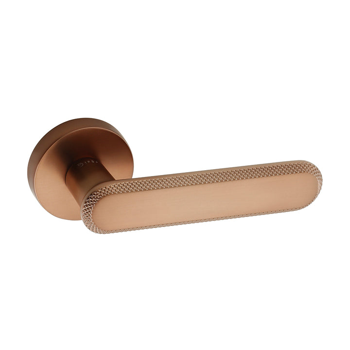 IPSA Stone Moderna Series Handle On Rose One Pair without Lock Body and Cylinder Finish: RG