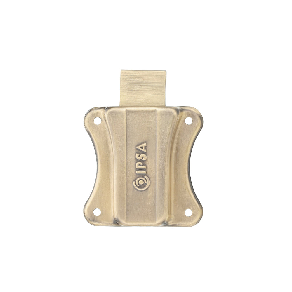 IPSA Armour Drawer Lock 20mm with Dimple Key Finish MAB
