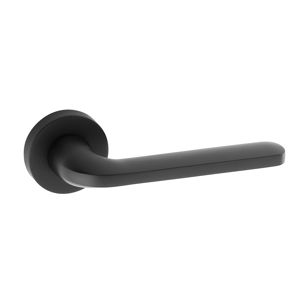 IPSA Olive Moderna Handle Series On Rose One Pair without Lock Body and Cylinder Finish - Black