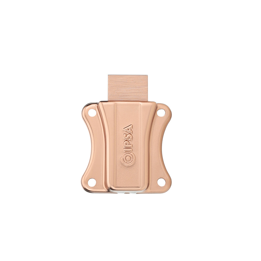 IPSA Armour Wardrobe Lock 30-35mm with Dimple Key Finish Rose Gold