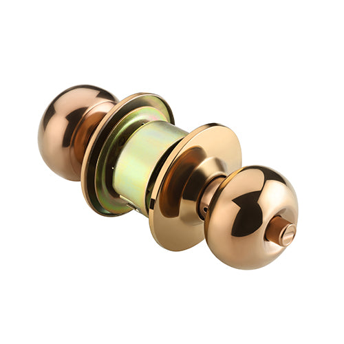 IPSA High Security SS202 Cylindrical Lock Tubular Door Knob without Key Backset 60MM Finish - RG