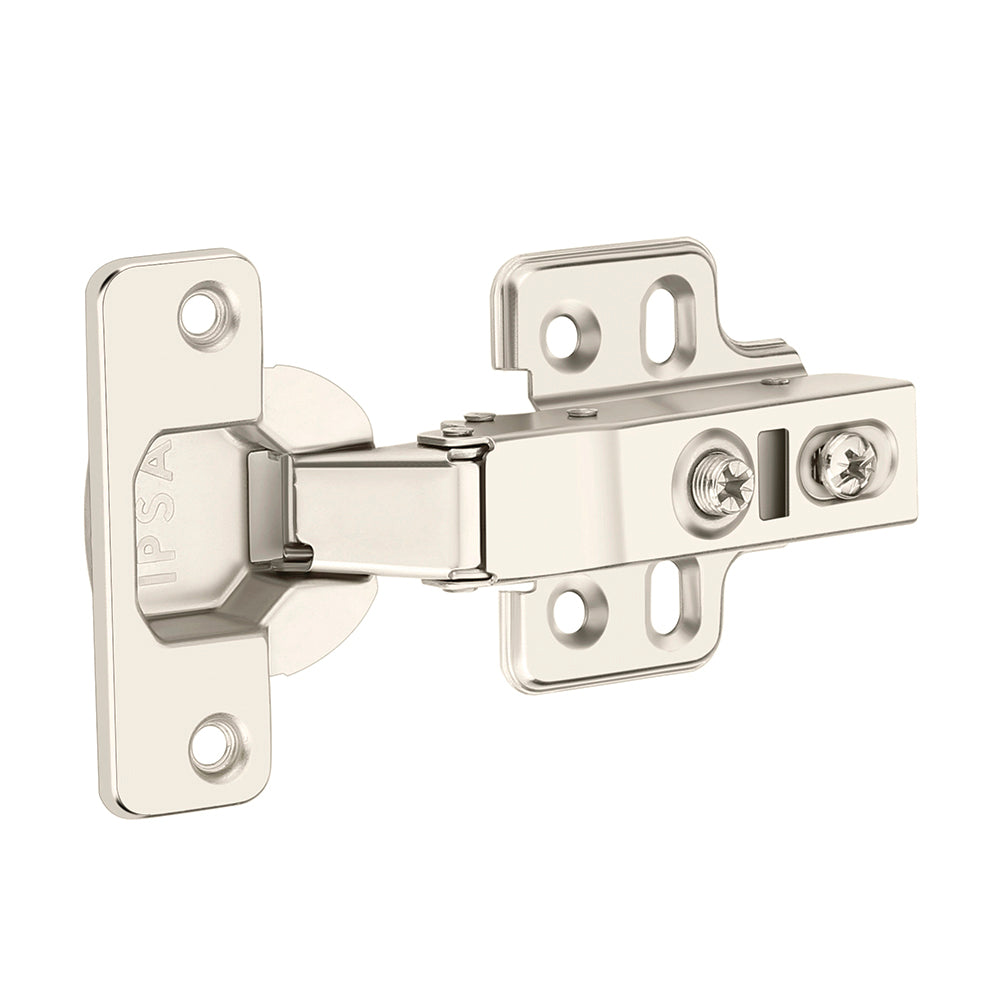 IPSA F Series Soft Close Cabinet Hinge 8 Crank Door Thickness 14-21mm Pack of 1 Pair