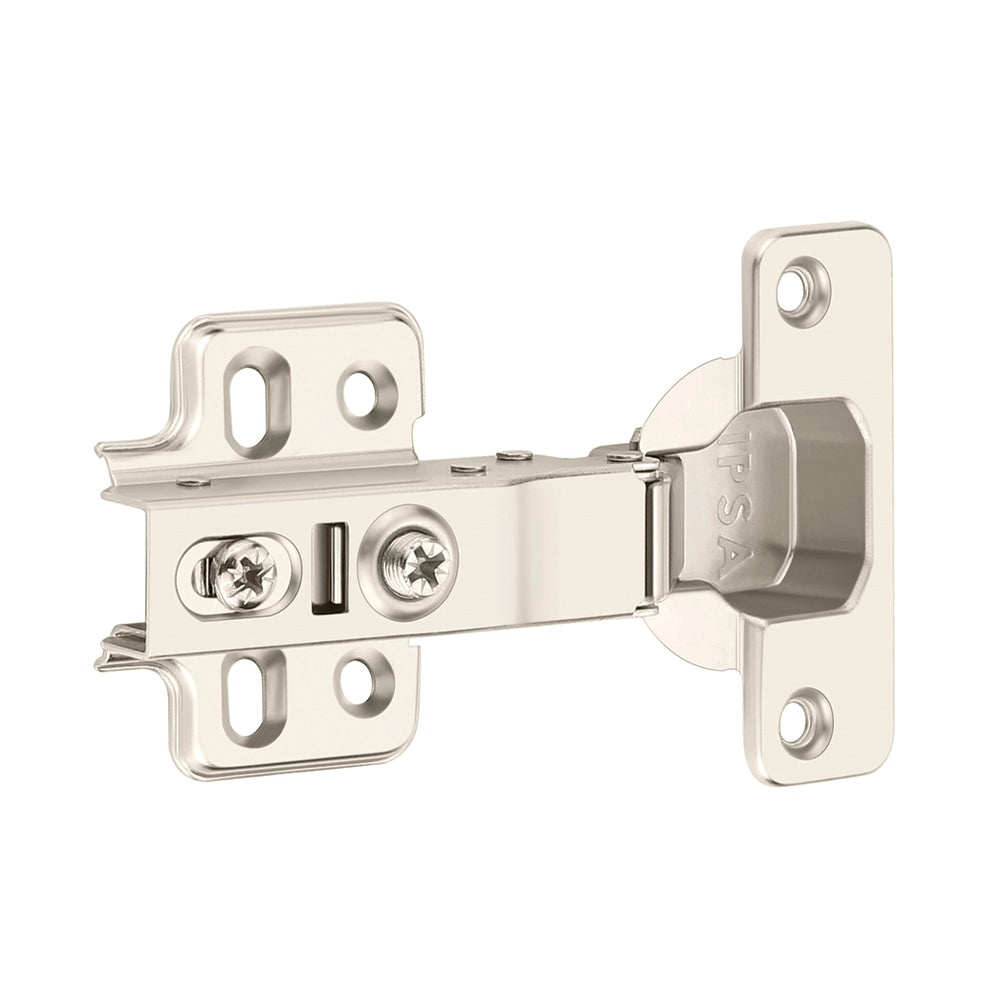 IPSA F Series Soft Close Cabinet Hinge 8 Crank Door Thickness 14-21mm Pack of 1 Pair
