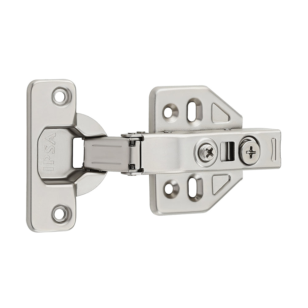 IPSA V Series Soft Close Hydraulic 4 Hole Cabinet Hinge 0 Crank With Thickness 14-21 mm Pack of 1 Pair