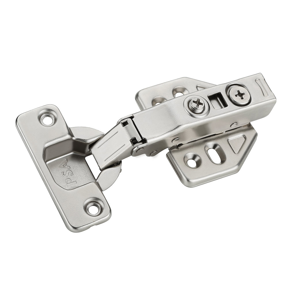 IPSA V Series Soft Close Hydraulic 4 Hole Cabinet Hinge 0 Crank With Thickness 14-21 mm Pack of 1 Pair