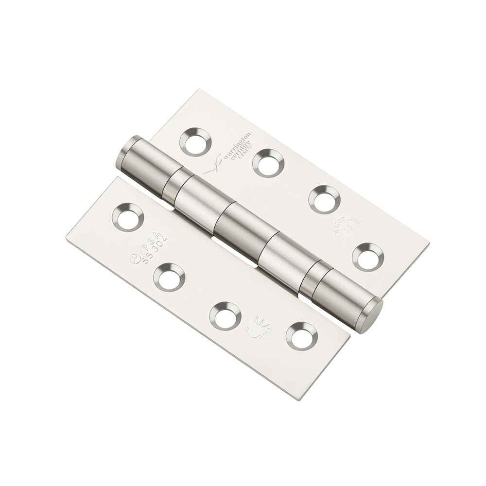 IPSA H102 Premium SS304 Ball Bearing Hinges 4X3X3 Pack of 10 Piece