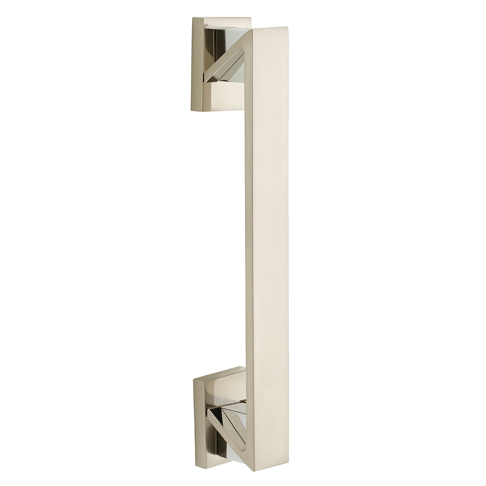 IPSA BEK 10 inch Glass Door Pull Handle Made by Zinc Alloy Finish SS/CP One Pair