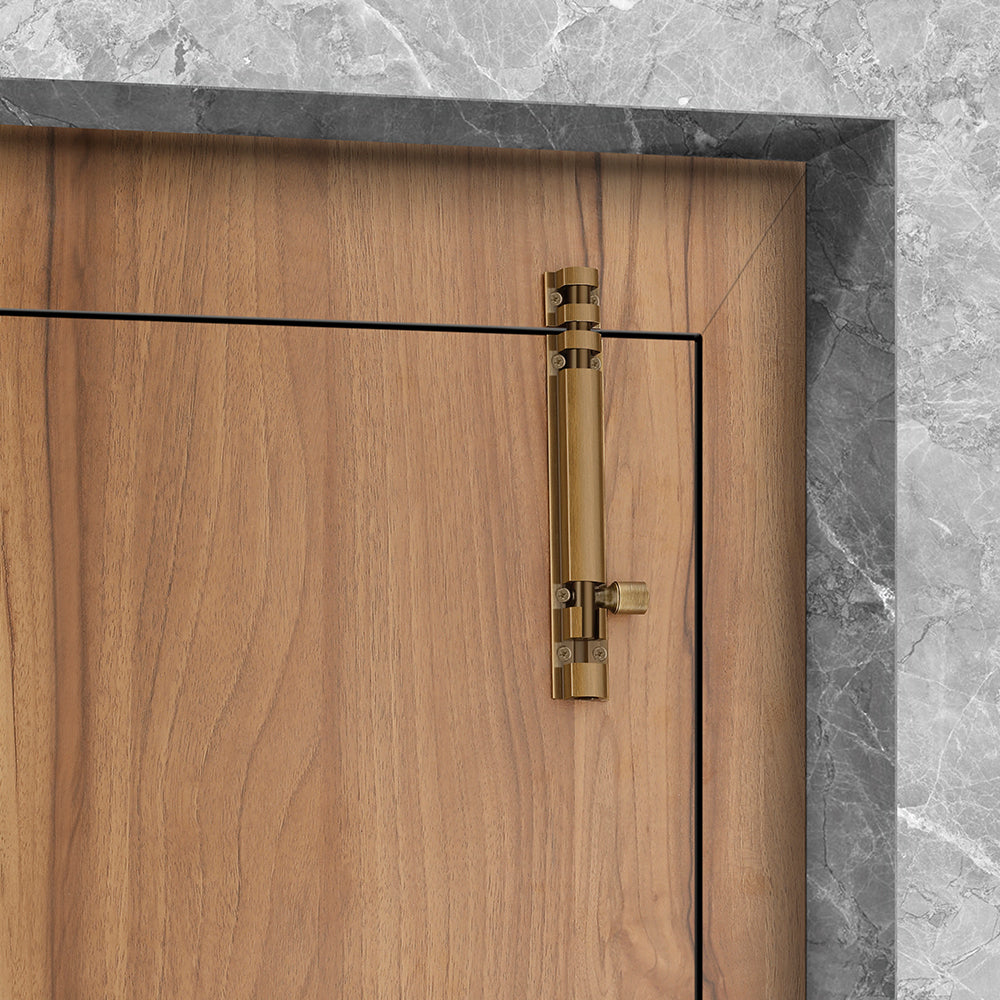 IPSA Prime Brass Towerbolt Door Latch Finishes By ATQ Size 6 inch Pack of 1 Piece