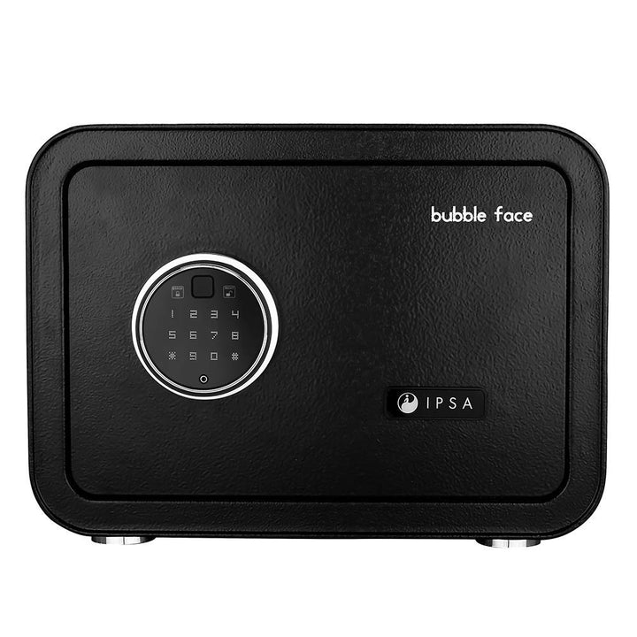 IPSA Bubble Face 25 Litre Anti Theft Fingerprint Touch Keypad and Key Safe Locker
