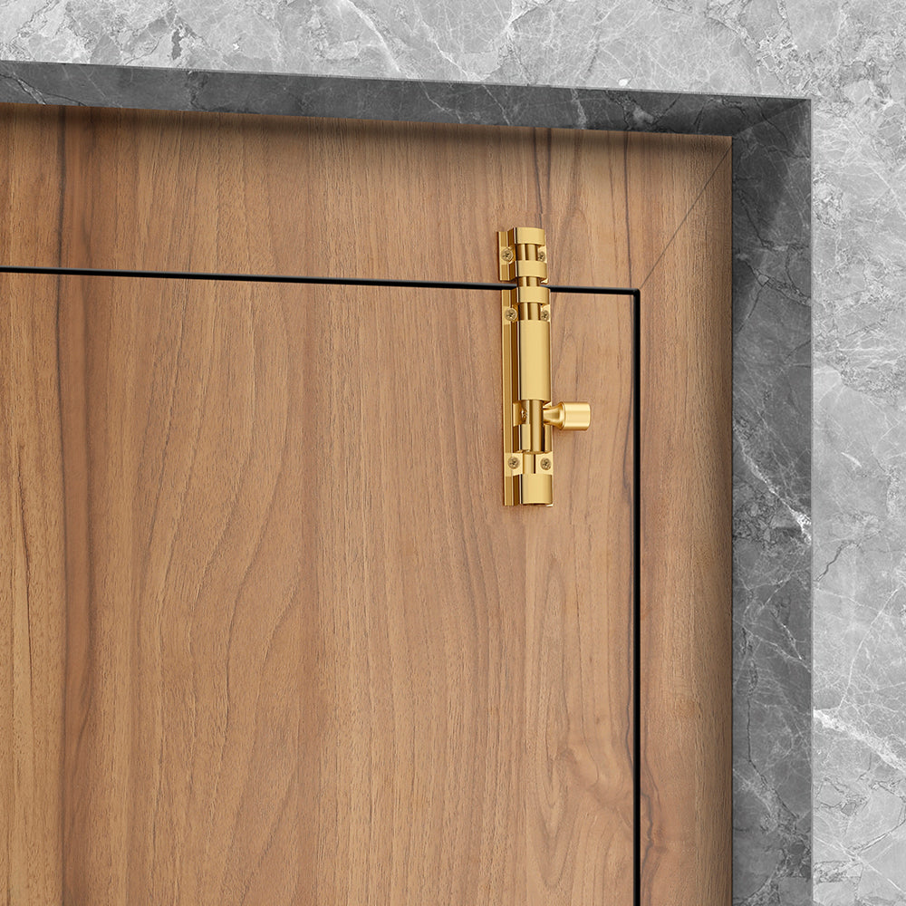 IPSA Prime Brass Towerbolt Door Latch Finishes By GP Size 4 inch Pack of 1 Piece