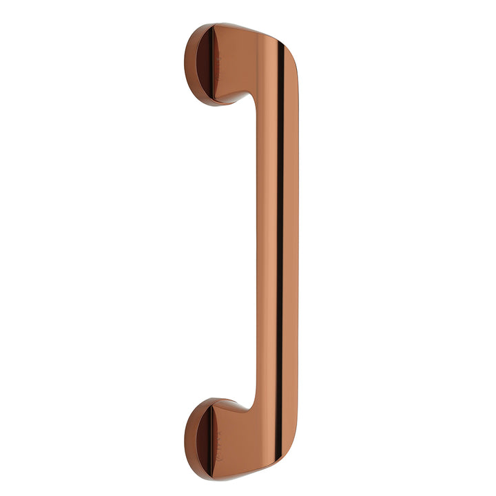 IPSA Ceil 10 inch Glass Door Pull Handle Made by Zinc Alloy Finish Rose Gold One Pair