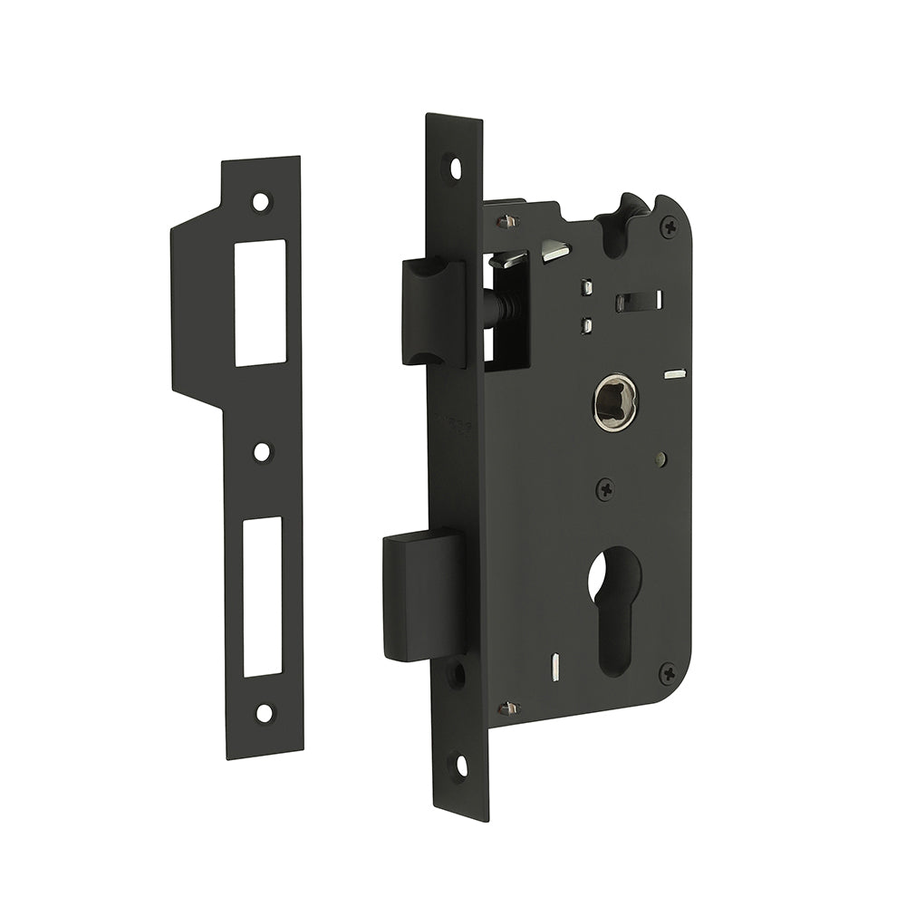 IPSA ML 18 Eco CYS Mortise Lock Made by Steel, Finishes by Black