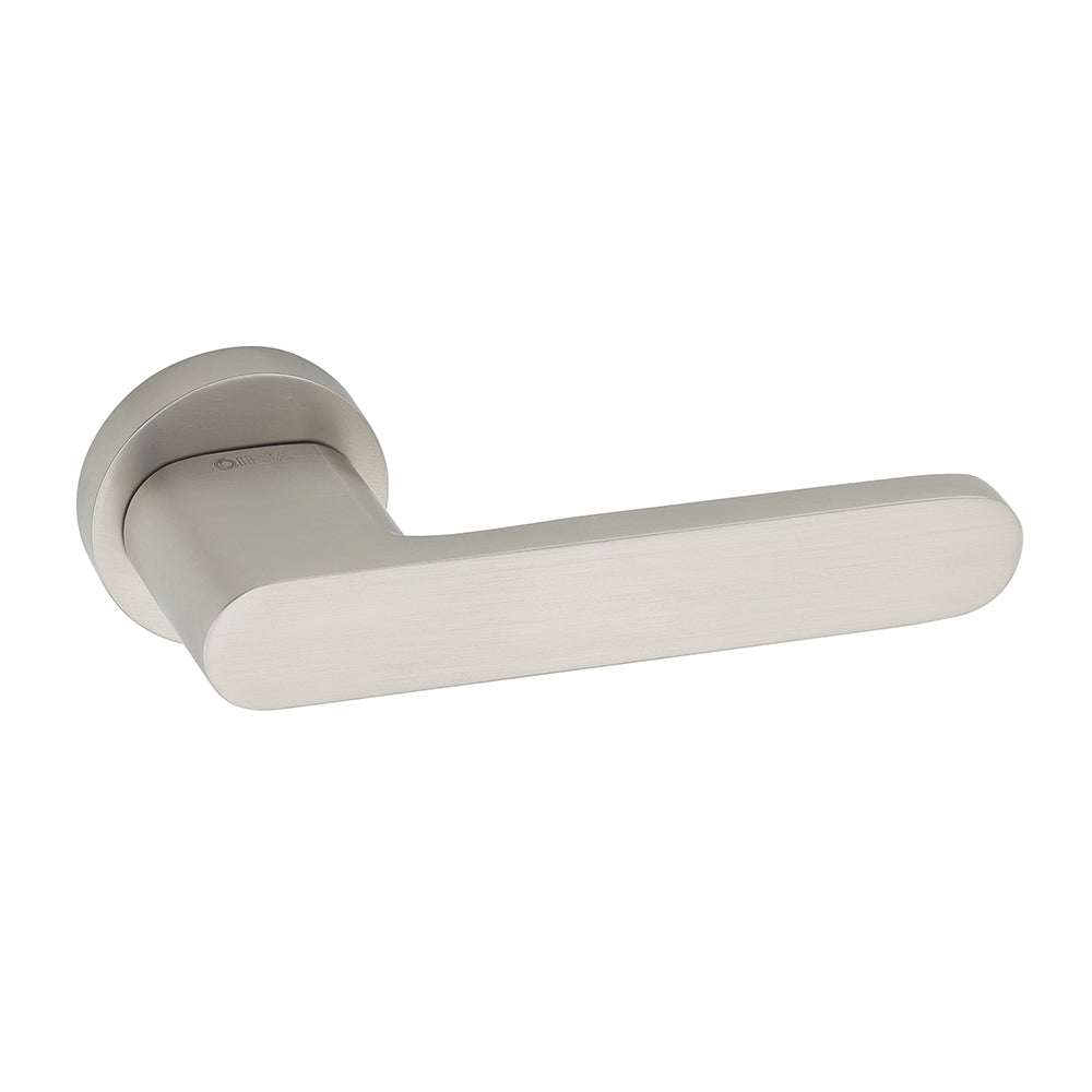 IPSA Lemon Iris Handle Series On Rose with 60mm One Side Key & Knob Cylinder Finish - MSS
