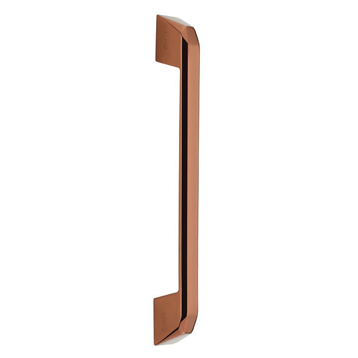 IPSA Raisin 12 inch Glass Door Pull Handle Made by Zinc Alloy Finish Rose Gold One Pair