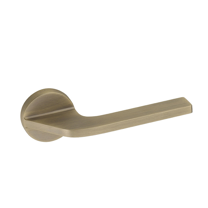 IPSA Aly Lord Series On Rose Door Handle without Lock body & Cylinder Only Pair Finish: MAB