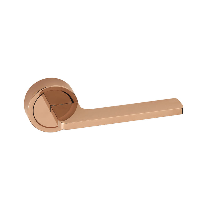 IPSA Dot Lord Series On Rose Door Handle without Lock body & Cylinder Only Pair Finish: MRG