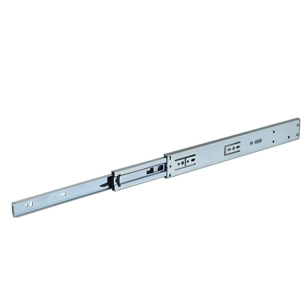 IPSA Silenzio 45mm Soft Close Ball Bearing Drawer Slider 18 inch Load Capacity 40Kg Finish SS