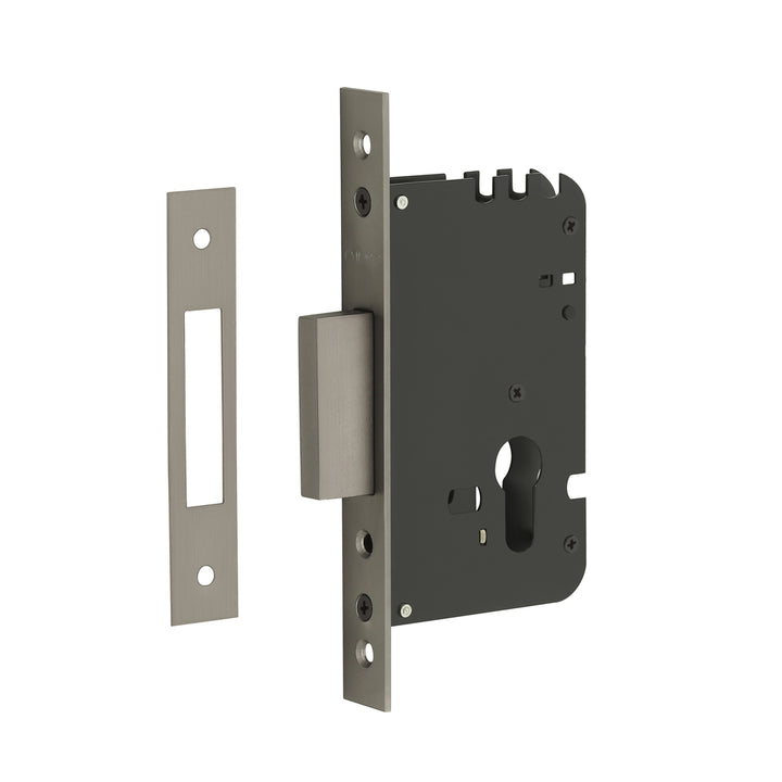 IPSA ML05E Eco Deadlock With Escutcheons Made By Steel Finish ATQ