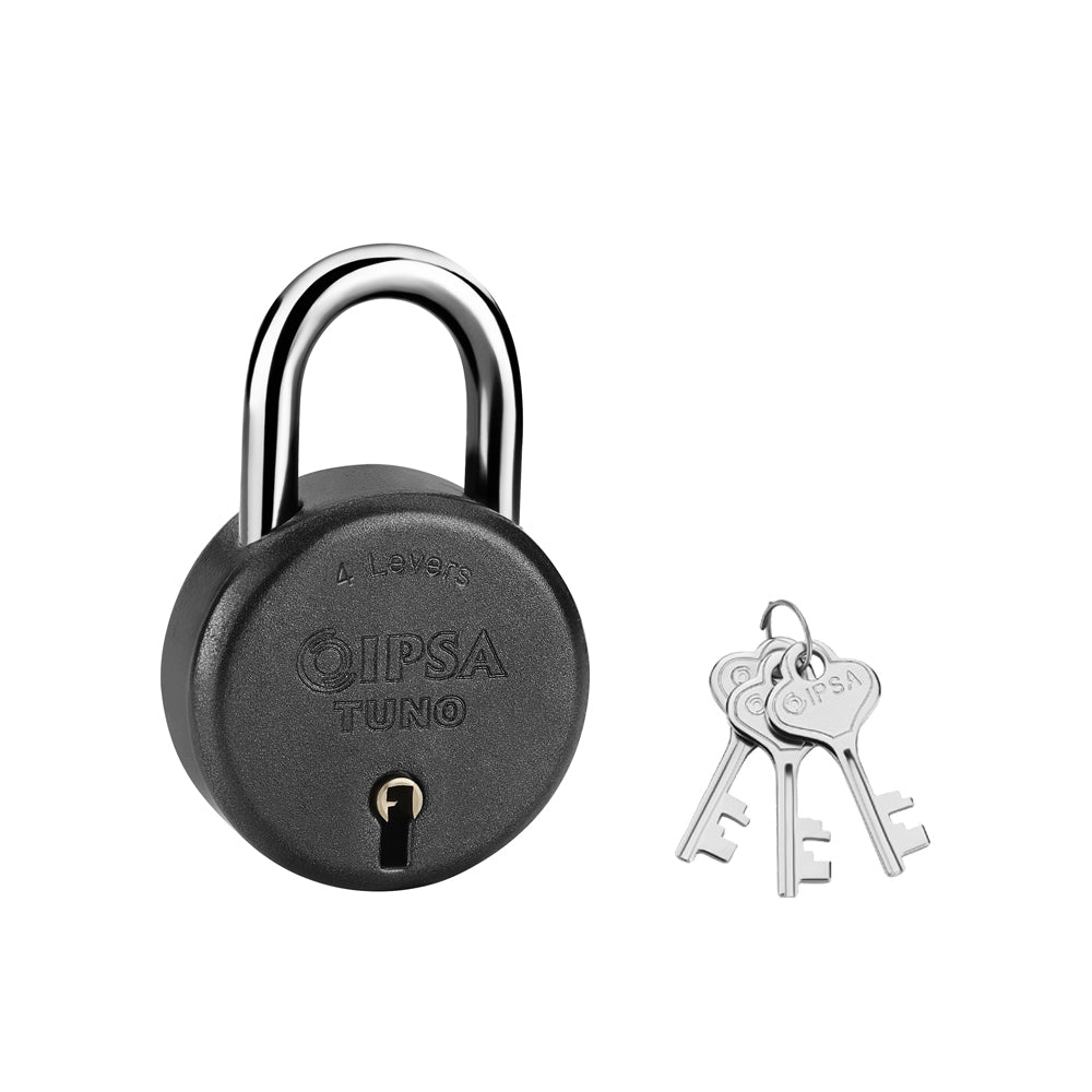 IPSA Tuno Padlock 25mm Grey Pack of 10