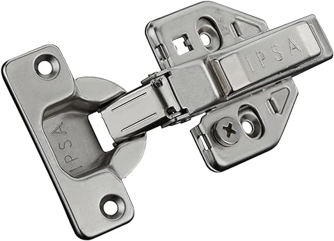 IPSA Z Series 3D Hydraulic Cabinet Auto Hinge Full Overlay 0 Crank Door Thickness Support 19-24 mm Pack of 2 Piece