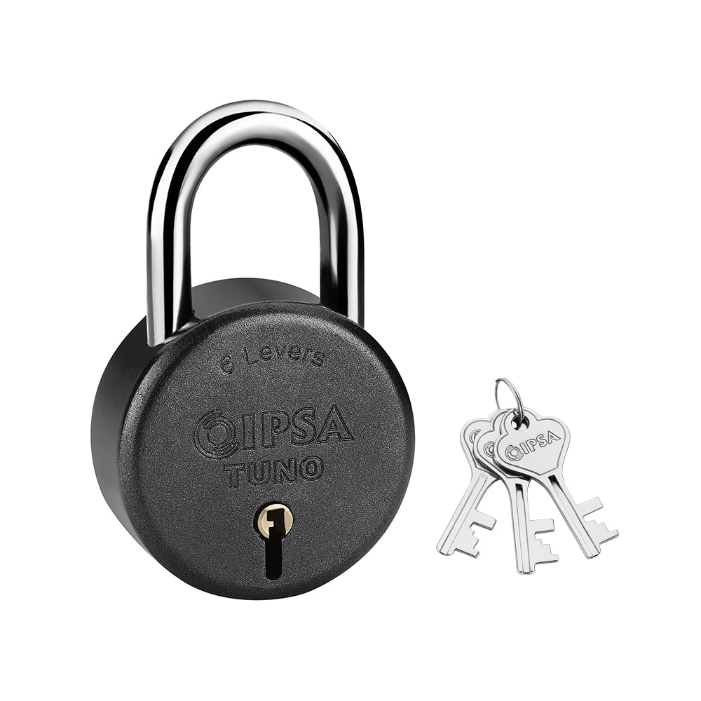 IPSA Tuno Padlock 50mm Grey Pack of 5