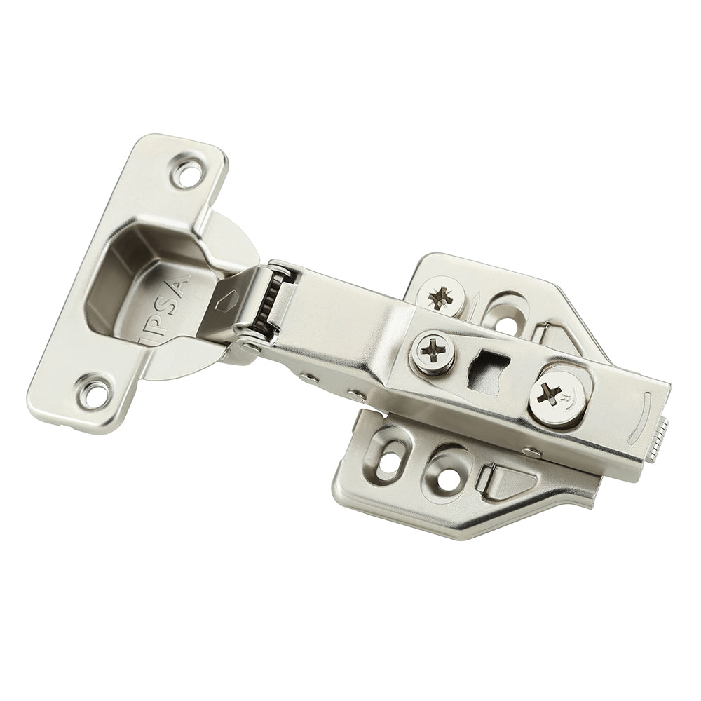 IPSA R Series Thick Door Soft Close Cabinet Hinge 8 Crank - Finish SS Pack of 1 Pair