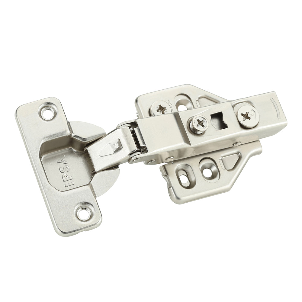 IPSA R Series Thick Door Soft Close Cabinet Hinge 8 Crank - Finish SS Pack of 1 Pair