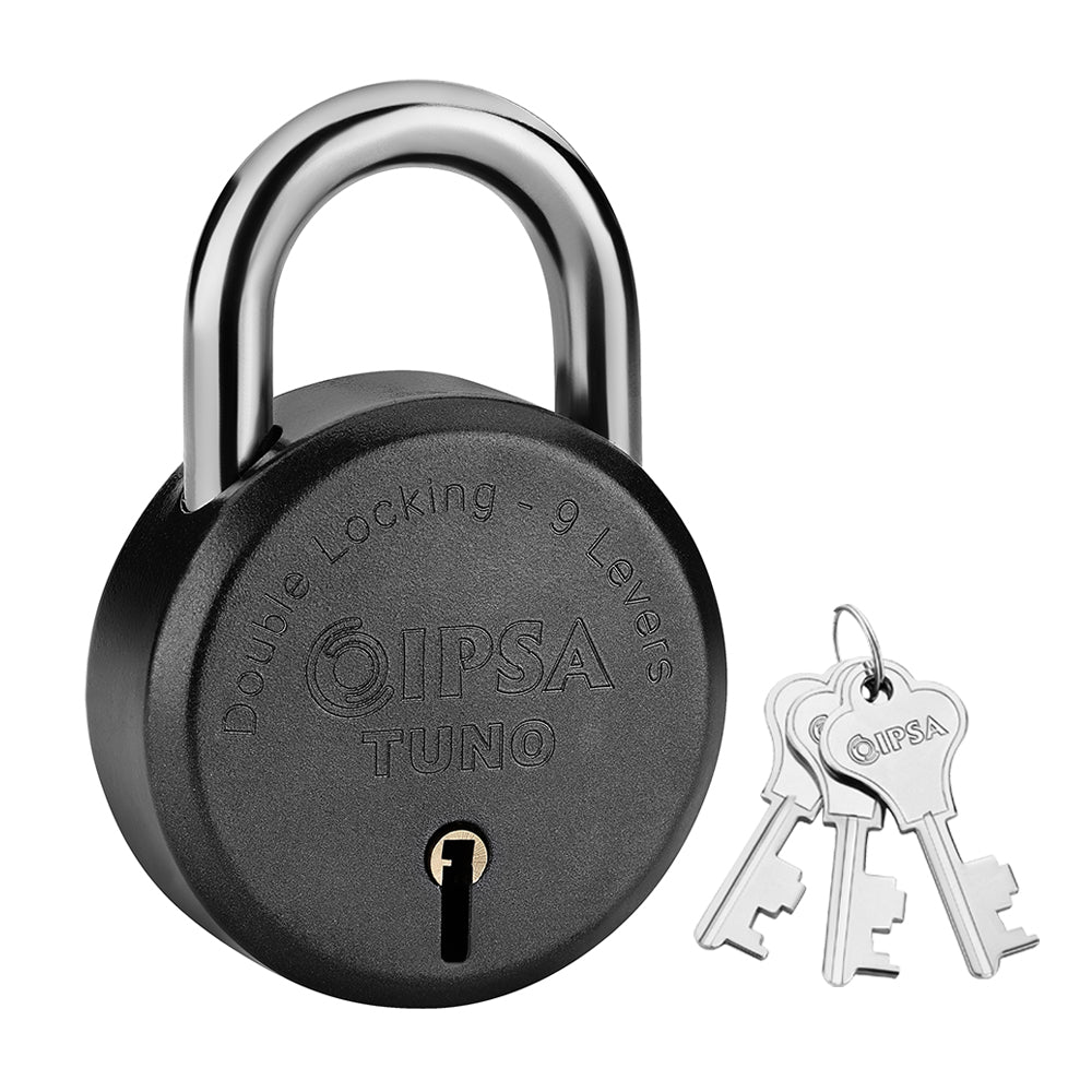 IPSA Tuno Padlock 70mm Grey Pack of 5