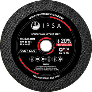 IPSA Cutting Wheel Disc 355mm - Pack of 5 Pieces