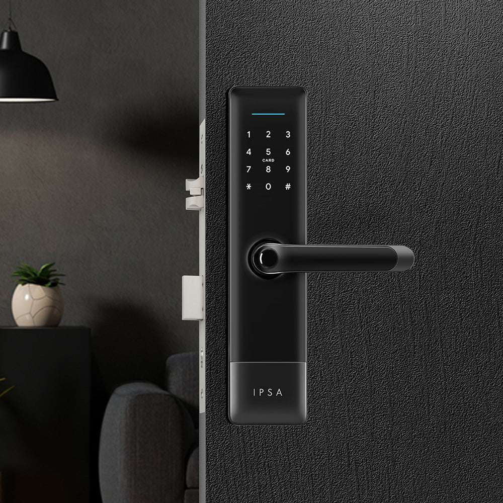 IPSA Series 40 Pro Max Digital Smart Door Lock Finish - Black