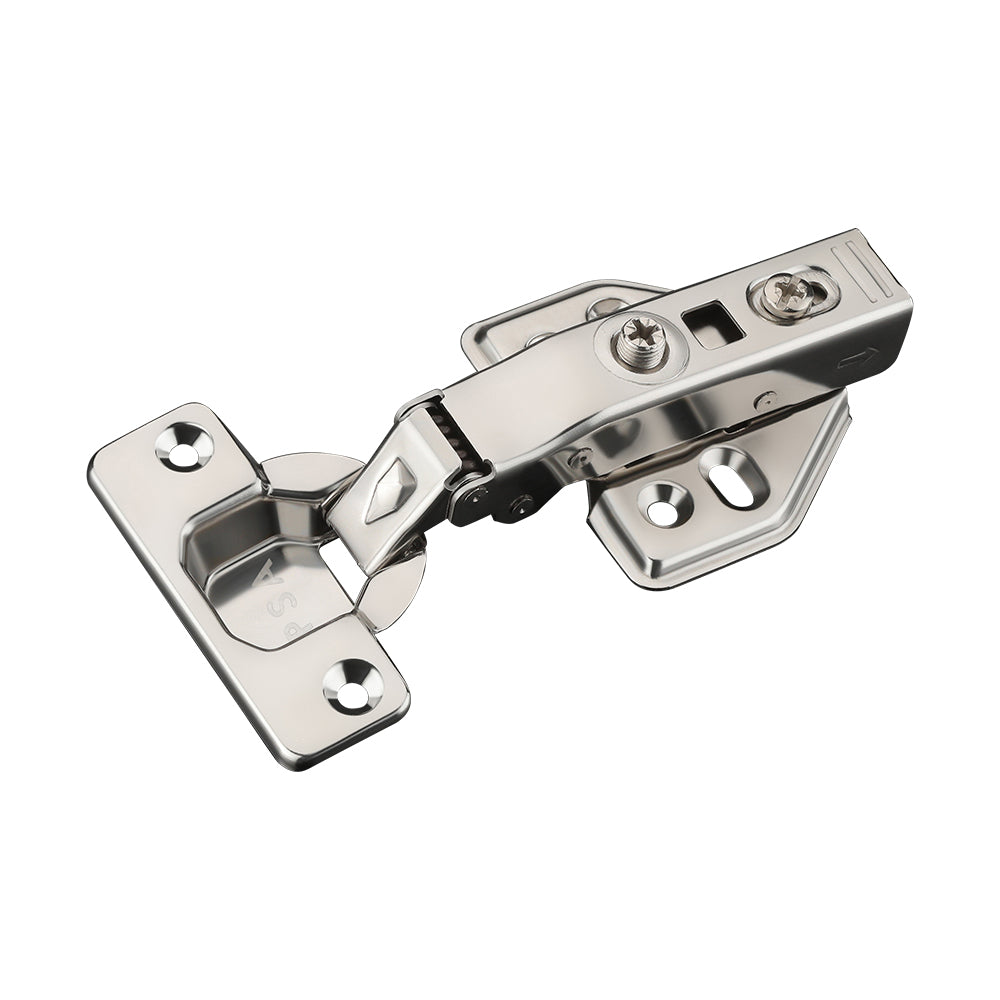 IPSA S Series SS202 Hydraulic Soft Close Cabinet Hinge Full Overlay 0 Crank Door Thickness 14-21 mm Pack of 1 Pair