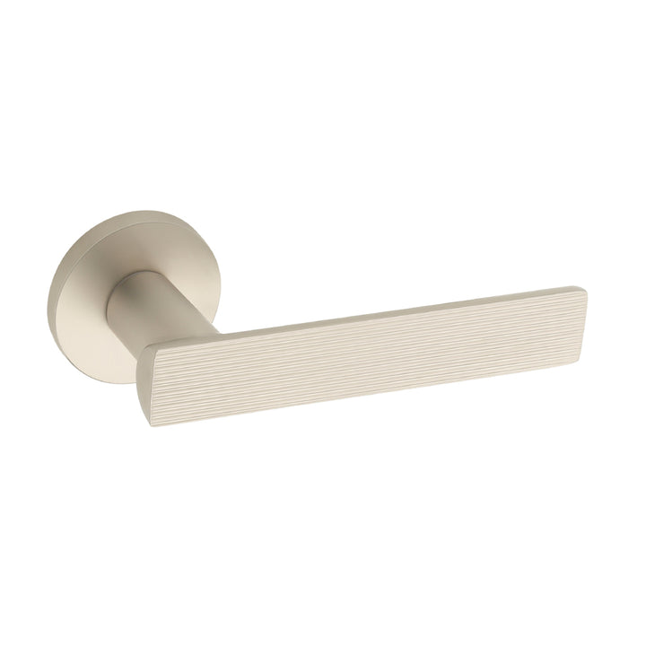 IPSA Ice Moderna Series Handle On Rose One Pair without Lock Body and Cylinder Finish: MSS