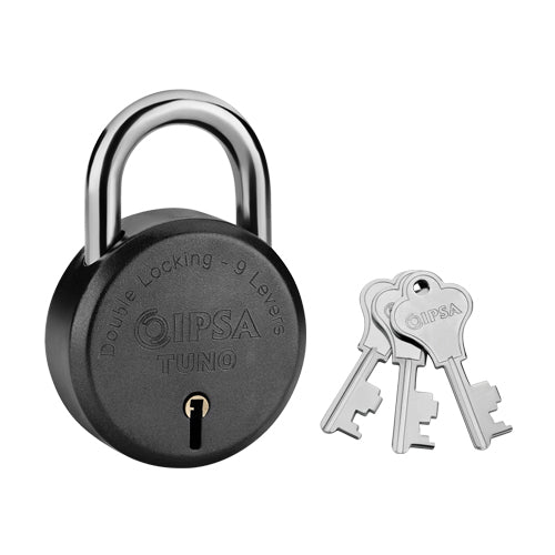 IPSA Tuno Padlock 70mm Grey Pack of 5