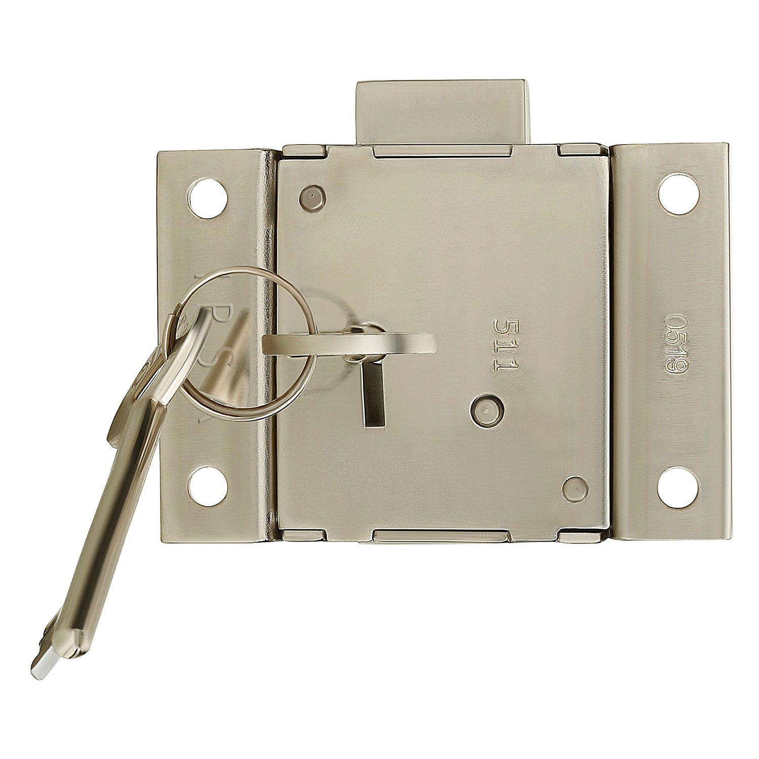 IPSA Furniture Cup-Board Universal Drawer Cabinet Lock with 3 Way mounting Pack of 2