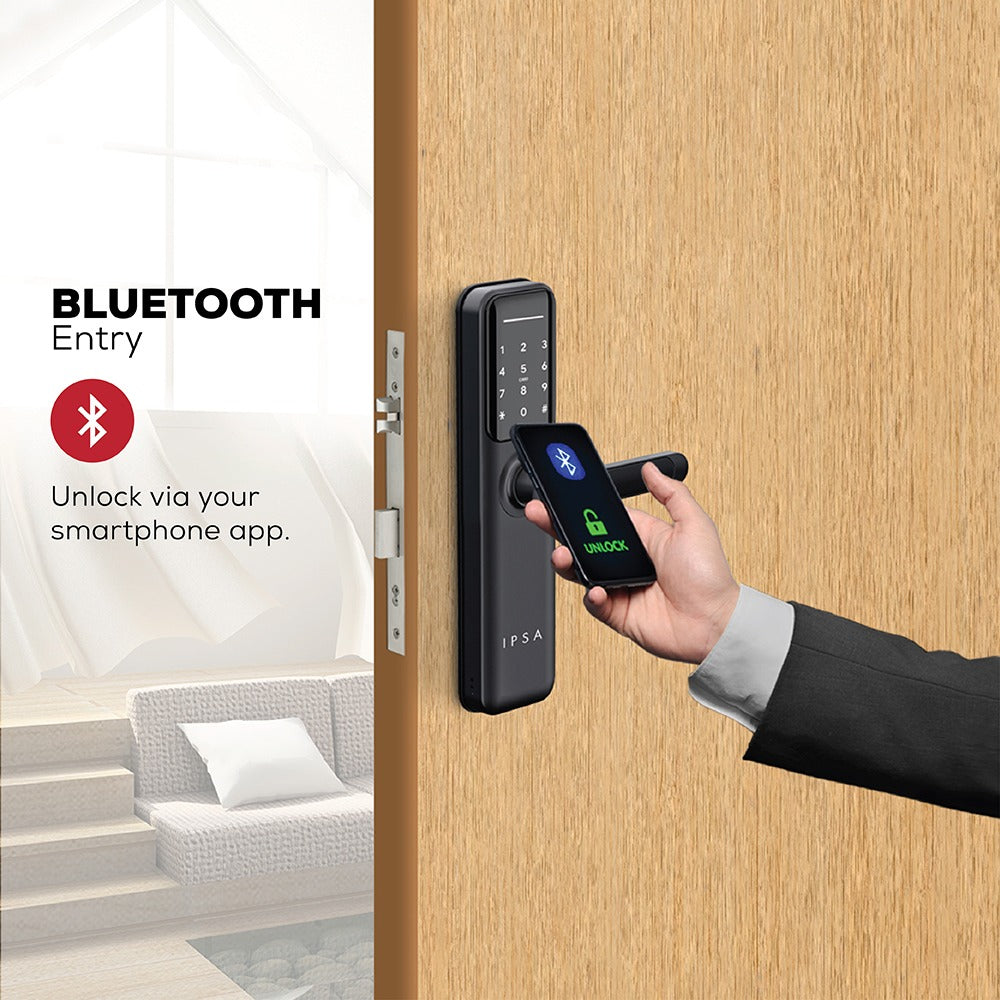IPSA Series 35 Smart Door Lock Black