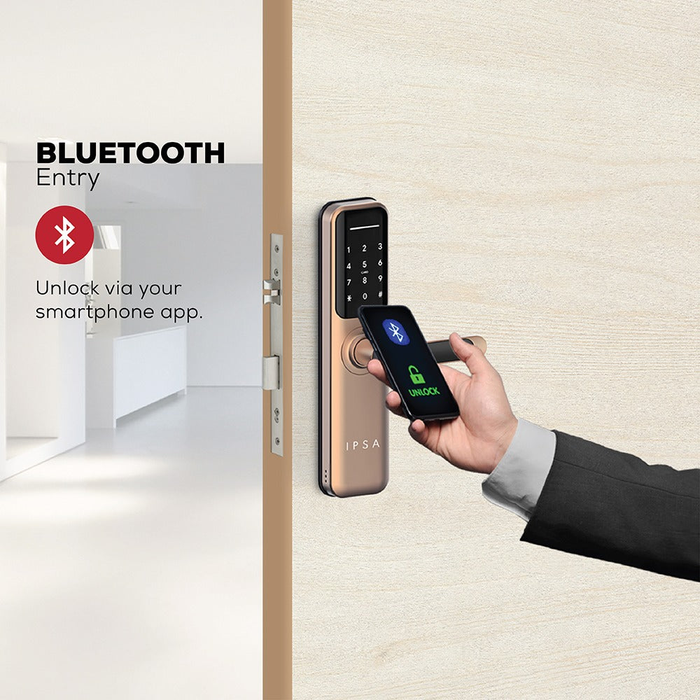 IPSA Series 35 Smart Door Lock BRG
