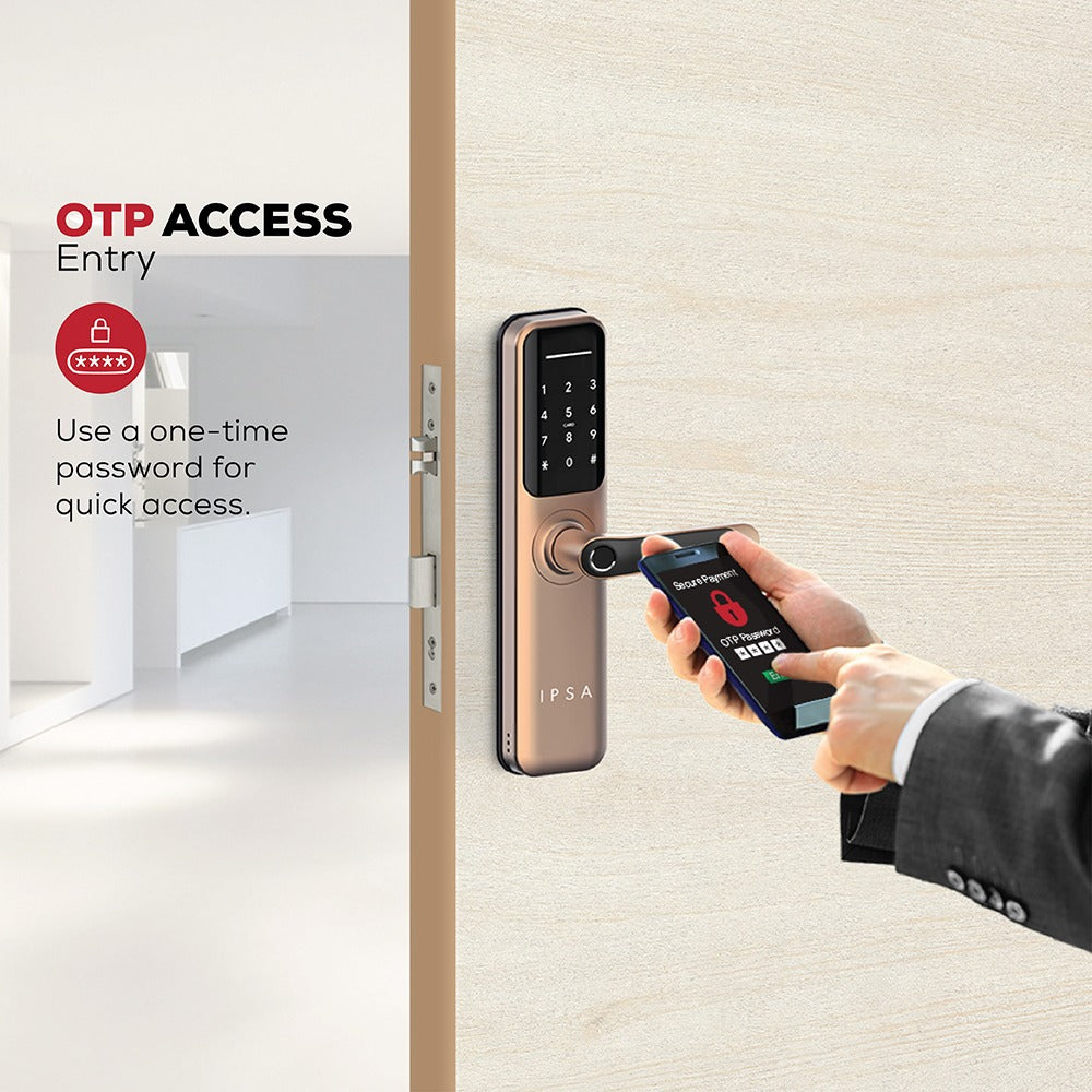 IPSA Series 35 Smart Door Lock BRG