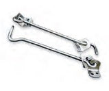 IPSA High Density Brass Gate Hook Size 6 Inch Finish FSS Pack of 6