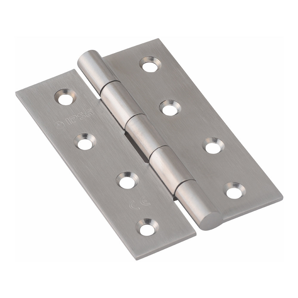 3X14 Stainless Steel But Concealed Welded Door Hinges Finish FSS
