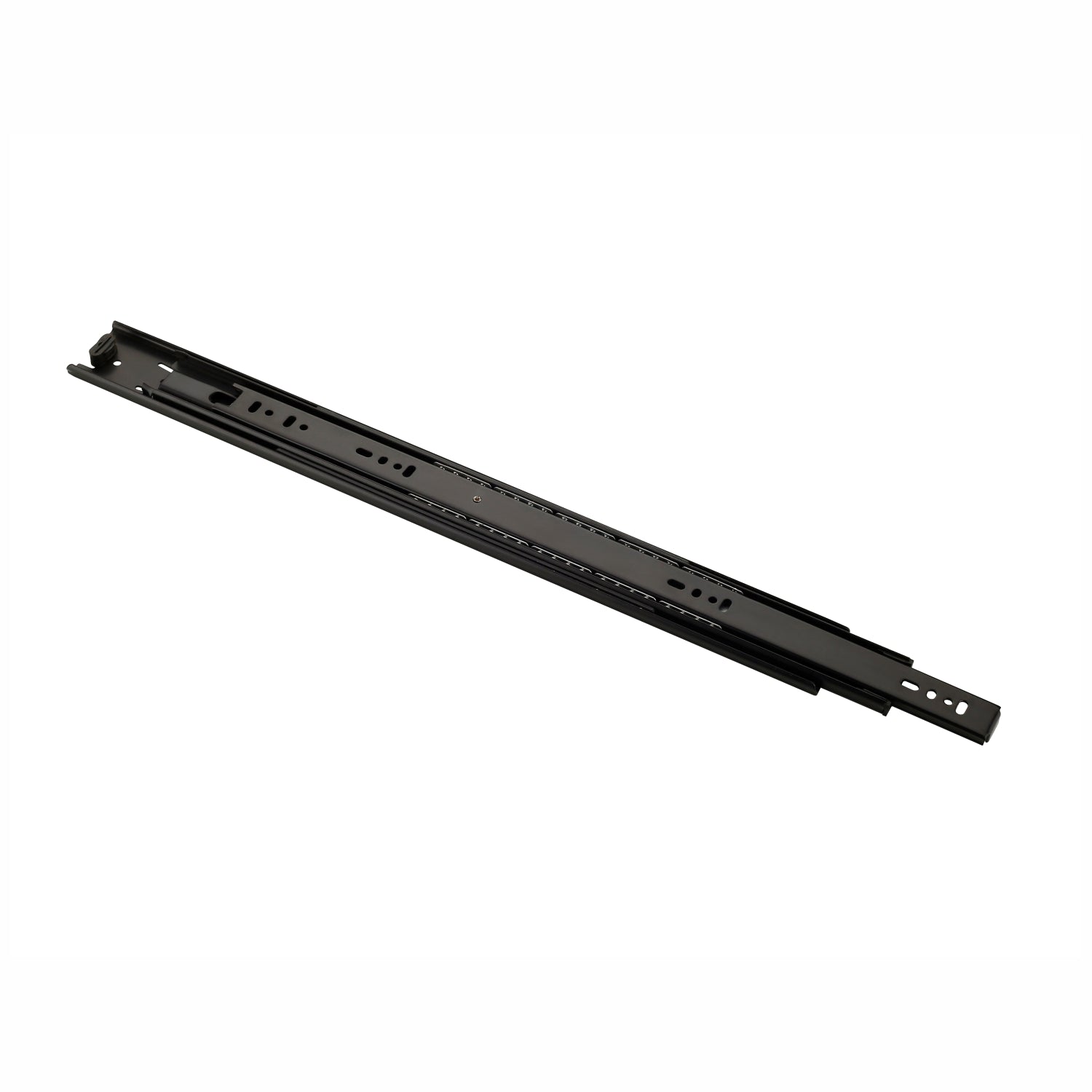 IPSA Fortis Anti Rust Ball Bearing Drawer Slider 10 Inch Black CED Finish Load Capacity - 40 Kg Pack of 1 Pair