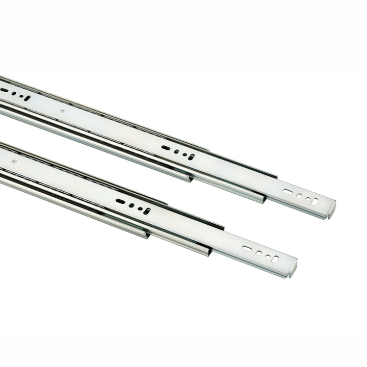 IPSA Ball Bearing Telescopic Channel Drawer Slides 12 Inch Zinc Finish 35 Kg Load Capacity Pack of 2 Pair