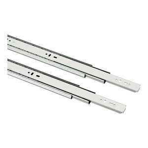 IPSA Ball Bearing Telescopic Channel Drawer Slides 22 Inch SS Finish 45 Kg Load Capacity Pack 1 Pair