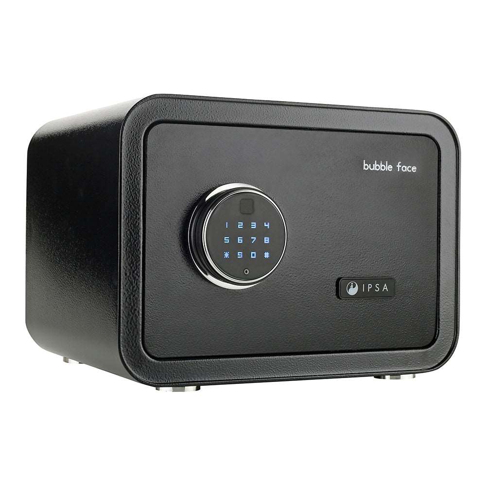 Bubble Face Safe With Fingerprint Keypad And Key - IPSA