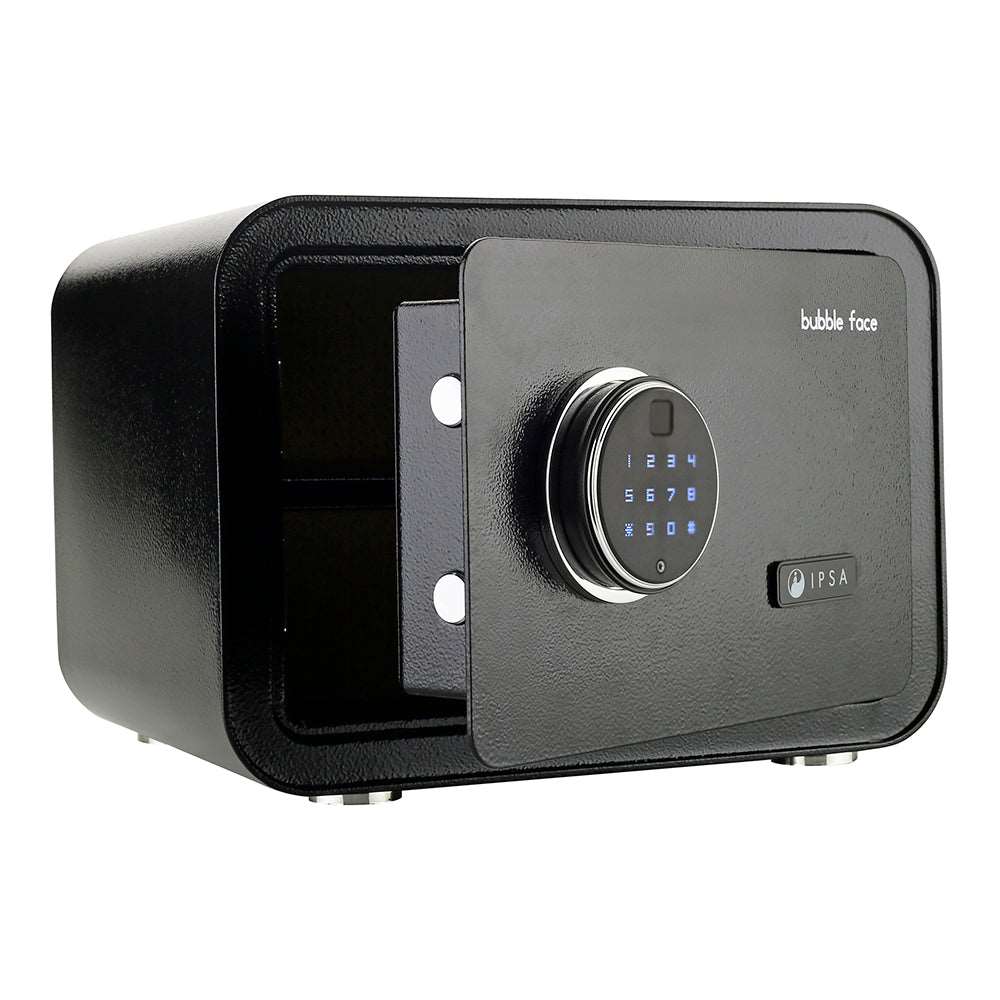 IPSA Bubble Face 25 Litre Anti Theft Fingerprint Touch Keypad and Key Safe Locker