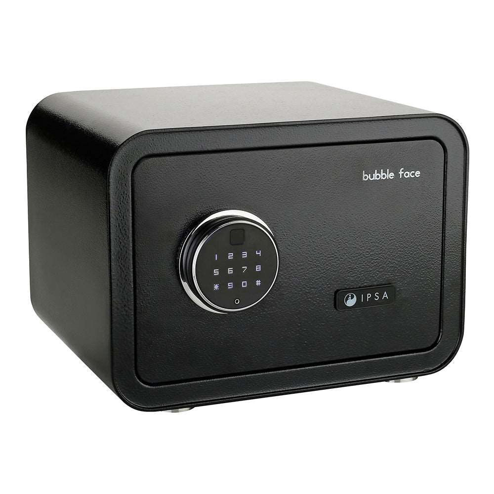 IPSA Bubble Face 25 Litre Anti Theft Fingerprint Touch Keypad and Key Safe Locker