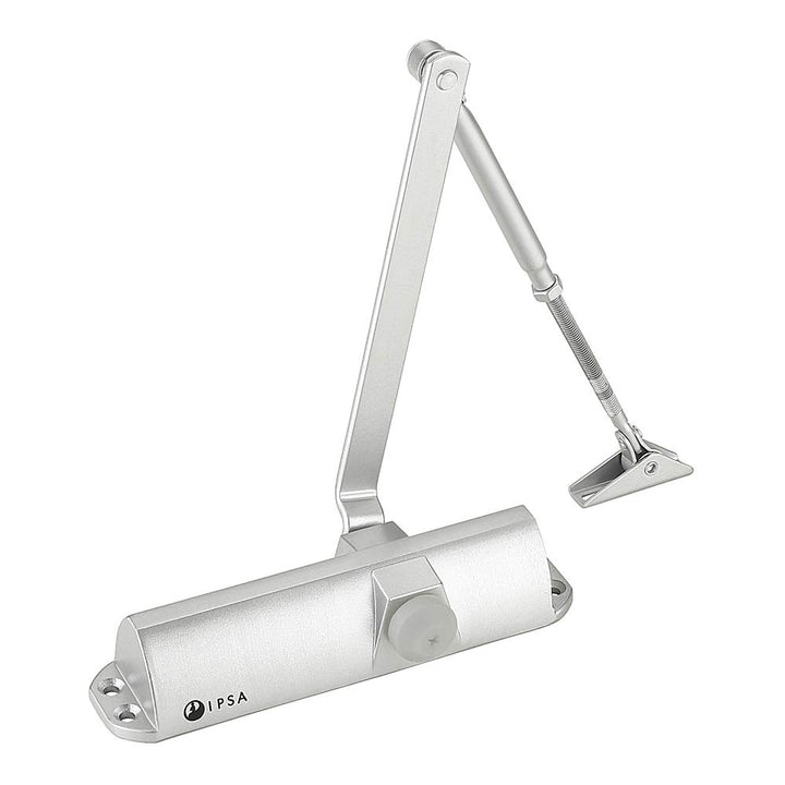 Aluminium Door Closer Weight Dome Type Adjustable Arm Weight Capacity 75 Kg