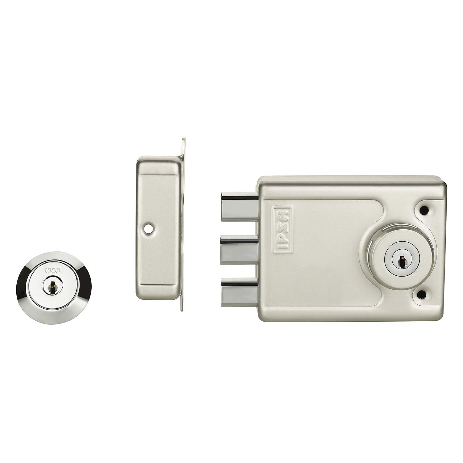 IPSA NL 10  Steel Main Door Lock for Home with High-Security Key Lockable Knob from Inside