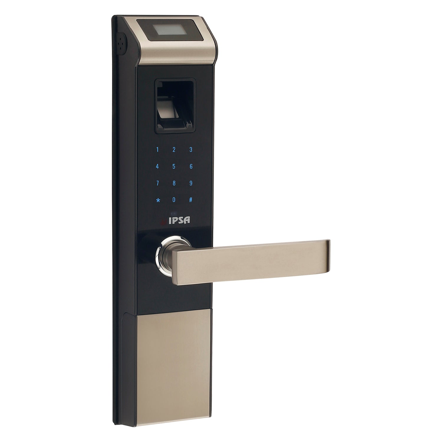 IPSA Series 10 Smart Lock With Fingerprint Password Remote Key Right Inside